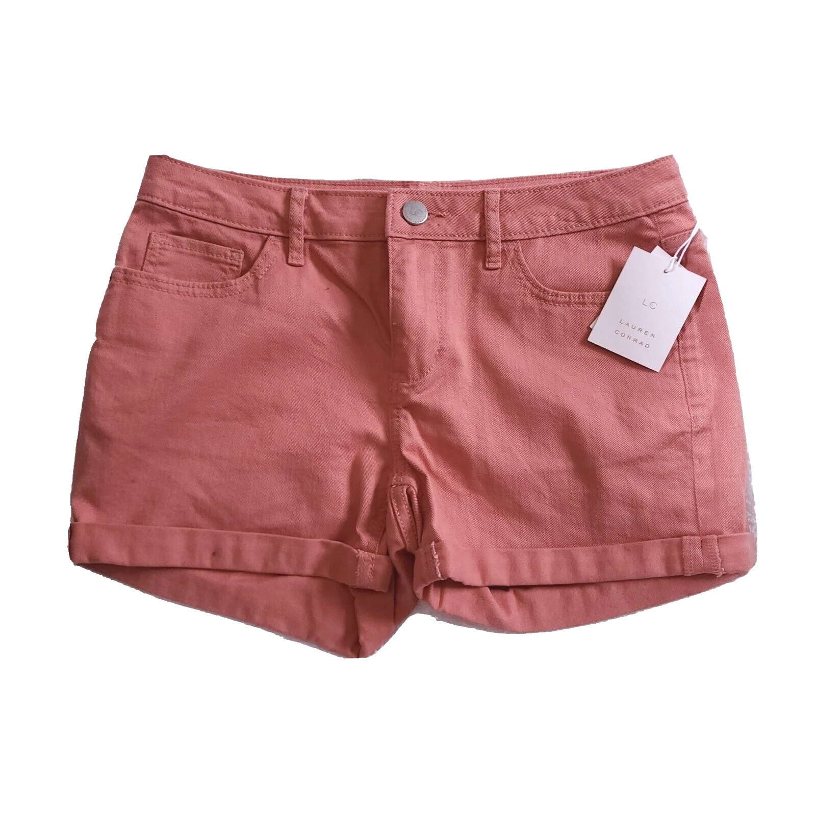 Pantalones cortos de algodón LC Lauren Conrad sólido para De mujer