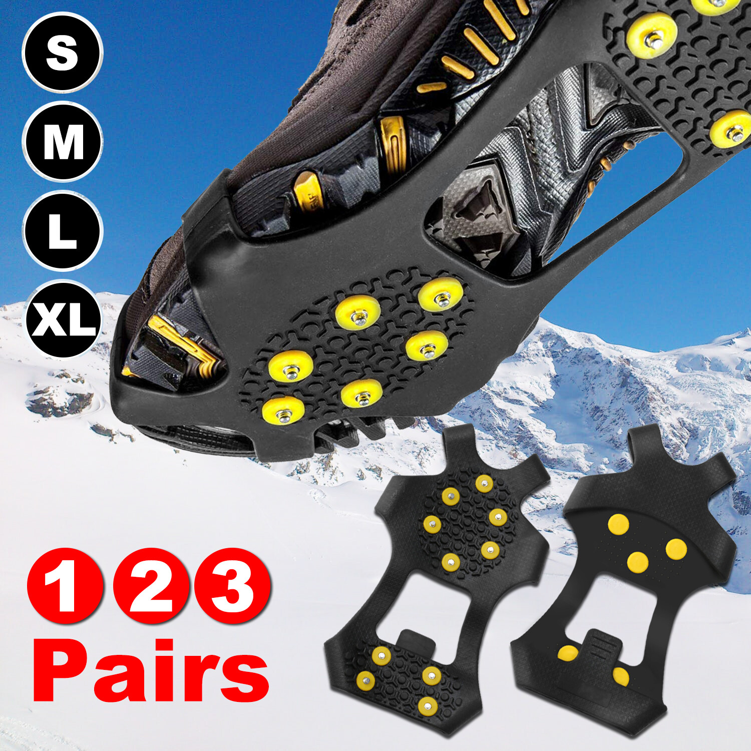 silicone ice cleats