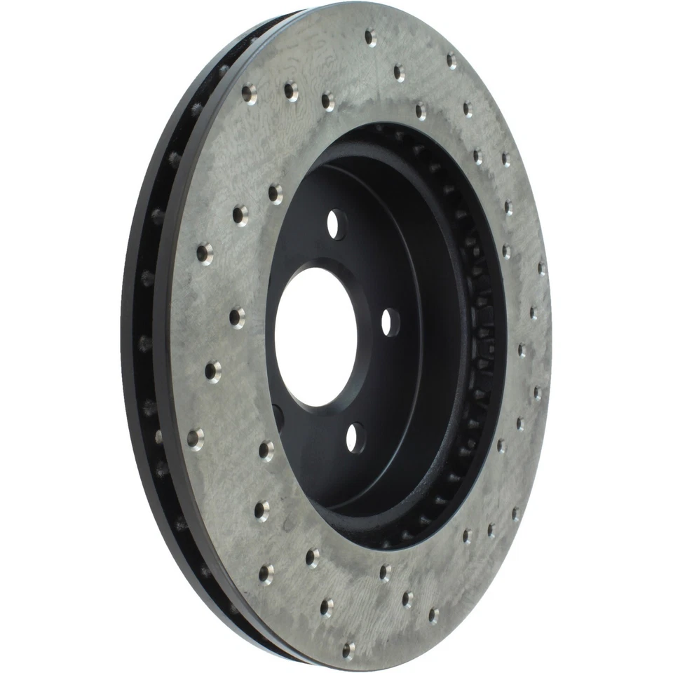 Rotor de freno de disco del lado del pasajero delantero Stoptech para Mercedes-Benz (128.35036R) Foto 4 de 4