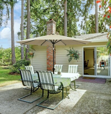 half patio umbrella base Qidvol Rectangle Outdoor Half Umbrellas with for Balcony, Table, Garden, Deck, Porch, Rectangular Canopy 6ft/8ft, Height Adjustable (Color : Green, Size : Small) : Patio, Lawn Bullet Point Color:Black Panther Crossea | 18