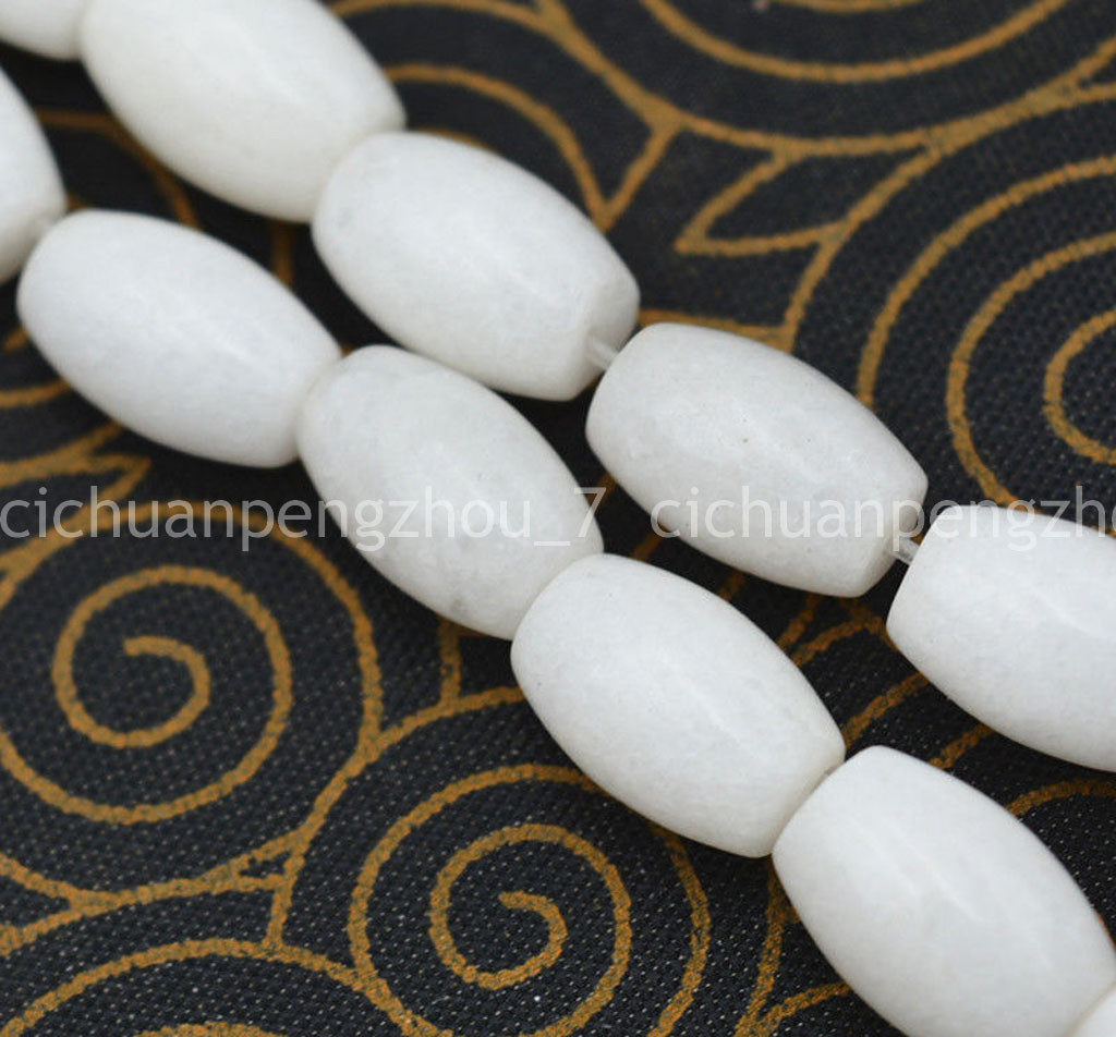 6x9mm Sapphire Jade Faceted Rice Beads, Sku#U2033 – Bestbeads&Beyond
