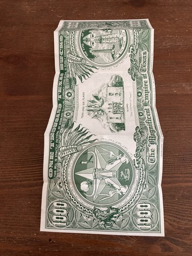 Vintage Titanic Texas Totality Prepayment Assurance Associated 1000 Bucks 1953 - Picture 9 of 9