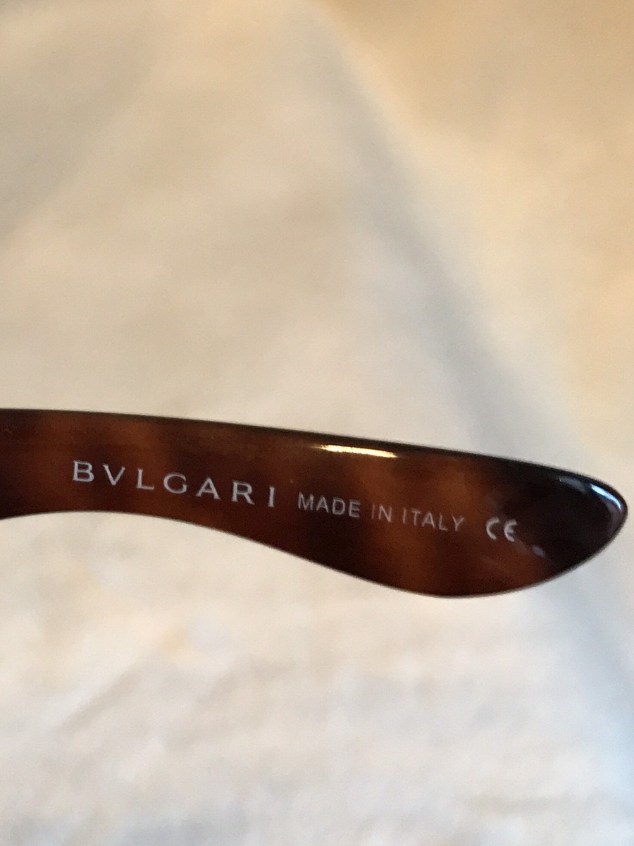 Vintage Bvlgari Brown Tortoise Gold Heavy Rhinestone  display picture 3