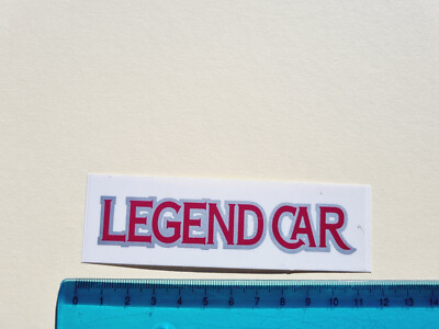 Aufkleber Legend Car Sticker Autocollant 80S Vintage Original | eBay.de
