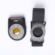 Vintage COBY CX-96 Sports AM/FM Portable Radio Arm Band Digital Tested Works