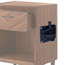 Backpack Car Beside Desk Gun Holster Right/Left Hand Concealed Hook&Loop Holster