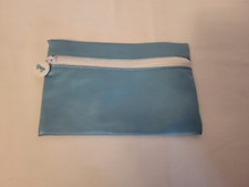 Ipsy Glam Bag Makeup Bag July 2018 Blue Shimmer Sparkle Empty NO Makeup New