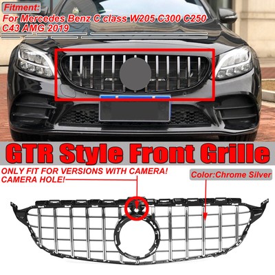 Car Truck Parts Front Grill Grille Gt R For Mercedes Benz W5 C180 C0 C300 W Camera 19 Krpinteractive