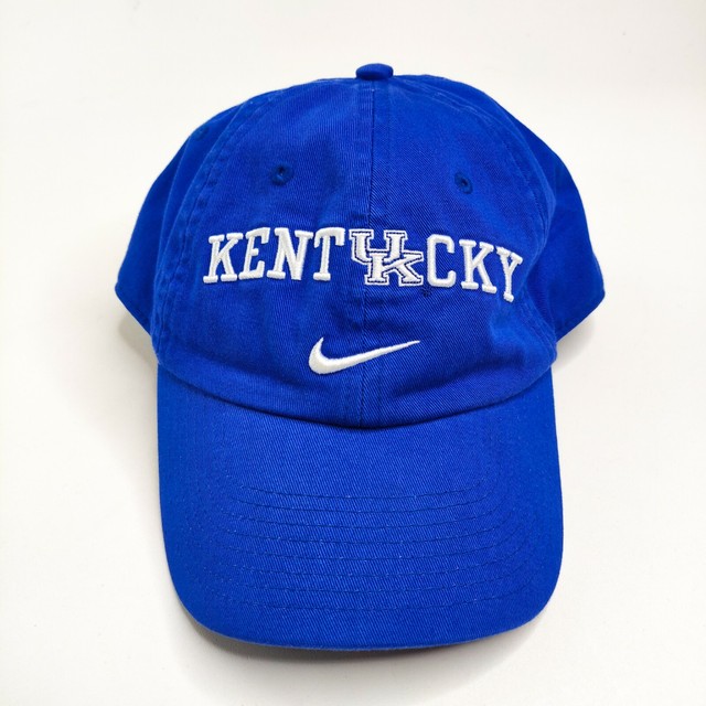 NIKE University of Kentucky Wildcats Blue Strapback Baseball Dad Hat