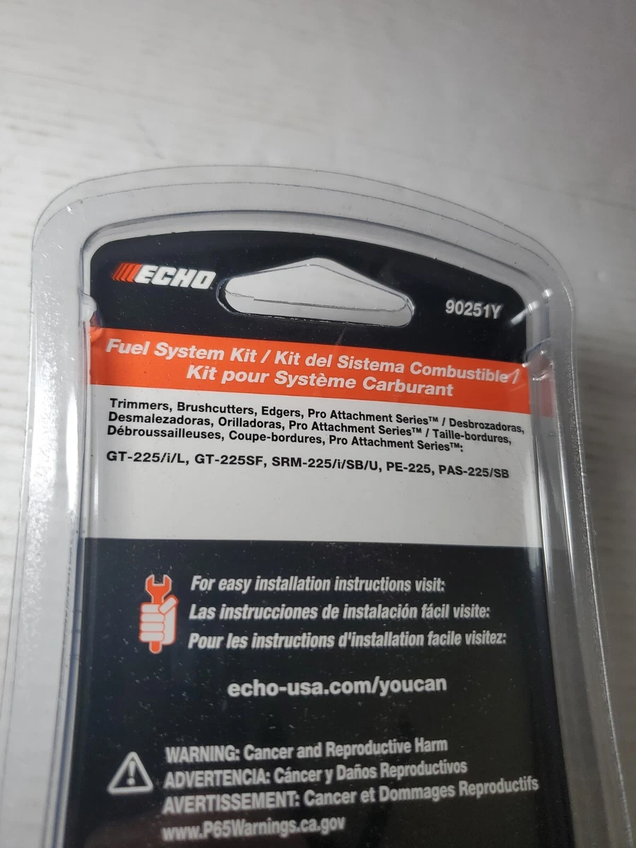 Genuine Echo 90251Y Fuel System Kit GT225SF PE225 PE225 SRM225 