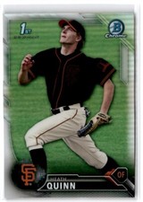 2016 Bowman Draft Picks & Prospects 1st Chrome Refractor Heath Quinn San