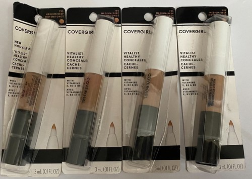 4-Pack New COVERGIRL Vitalist Healthy Concealer in 795 Medium / Deep (Sealed) - 第 1/1 張圖片