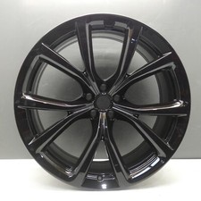 CERCHIO IN LEGA JAGUAR F-PACE SVR 22" NERO 5081 POSTERIORE 10J T4A17665 ORIGINALE X1