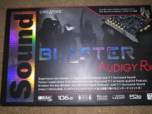 Sound Blaster Audigy Rx Pcie 7 1 卡sb1550 Ebay Sound Blaster Audigy Rx Pcie 7 1 卡sb1550 Ebay
