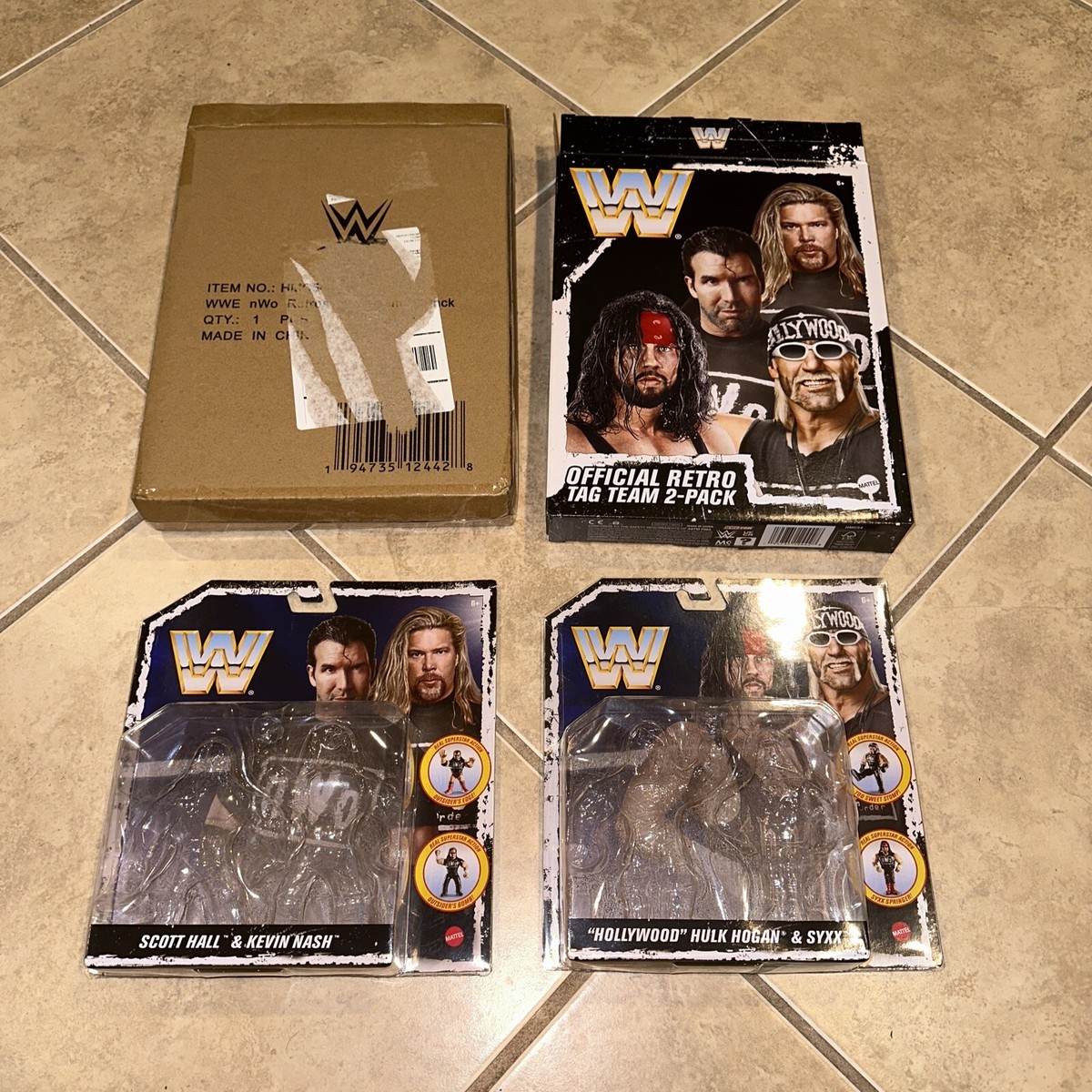 WWF nWo Retro Tag Team 2-Pack New images of @mattel's WWE Retro