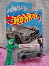 2019 i Hot Wheels '15 MERCEDES-AMG GT 107  Satin Gray    Fast  Furious   case E