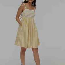 nwt J Crew  Strappy tie-back mini dress  8