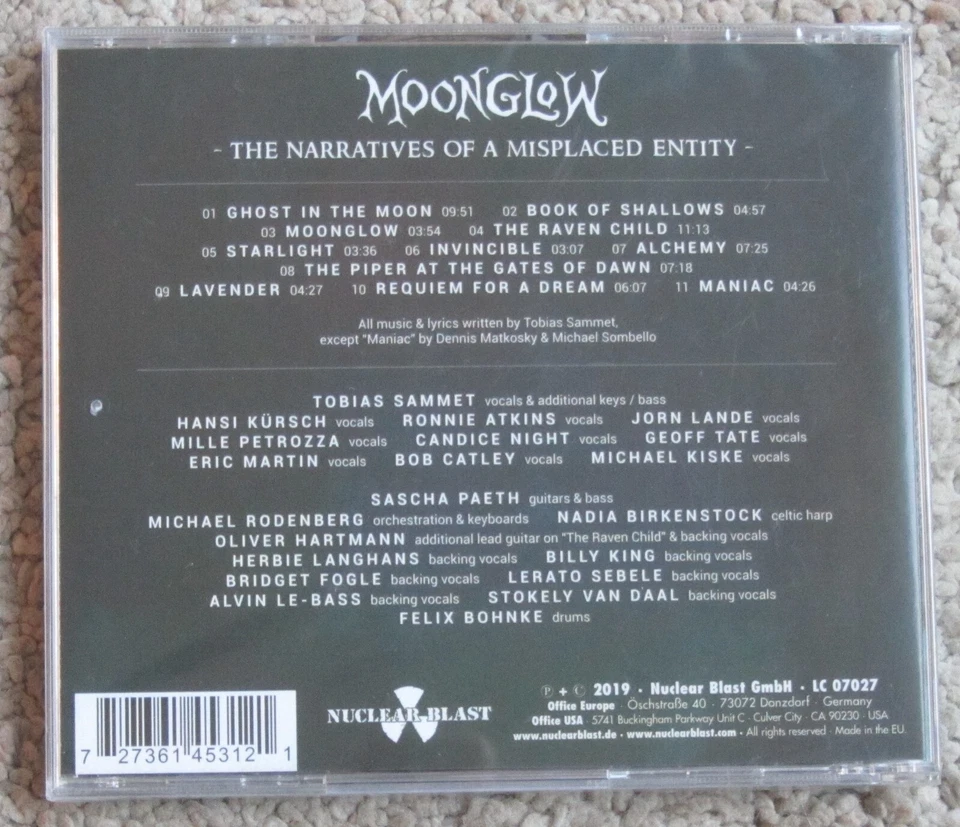 Avantasia - Moonglow (2019) CD - Bild 2 von 2