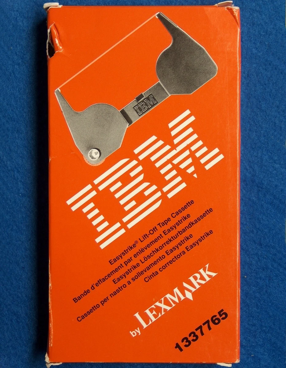 K215E Genuine IBM Lexmark Easystrike Lift-Off Tape Cassette Easy  