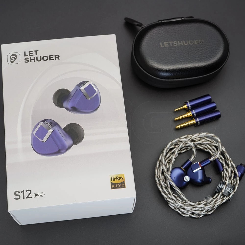 Letshuoer S12 PRO In-ear Monitor Magnetic Planar Driver Earphone
