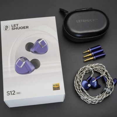 Letshuoer S12 PRO In-ear Monitor Magnetic Planar Driver Earphone