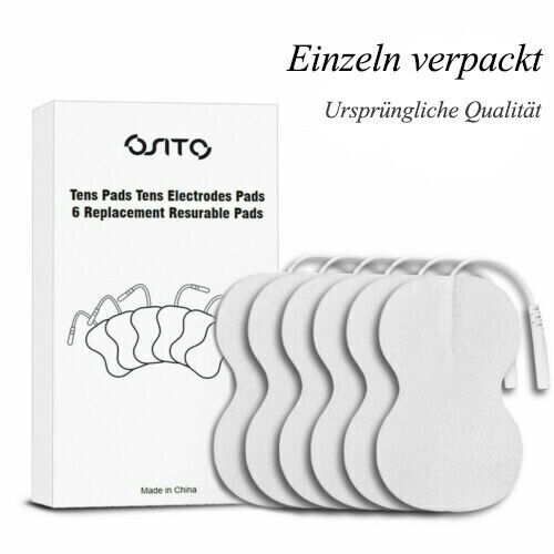 24 TENS Elektroden Pads mit 2mm Steckanschluss für TENS Gerät EMS Reizstromgerät - Bild 4 von 7
