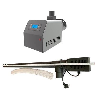 Bruciatore a pellet ENVIRON BLUE-ECOPELLET 8/35 con coclea di trasporto pellet pellet