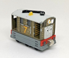 2002 Thomas N Friends Toby 7 Take Along Die Cast Metal Tram Engine