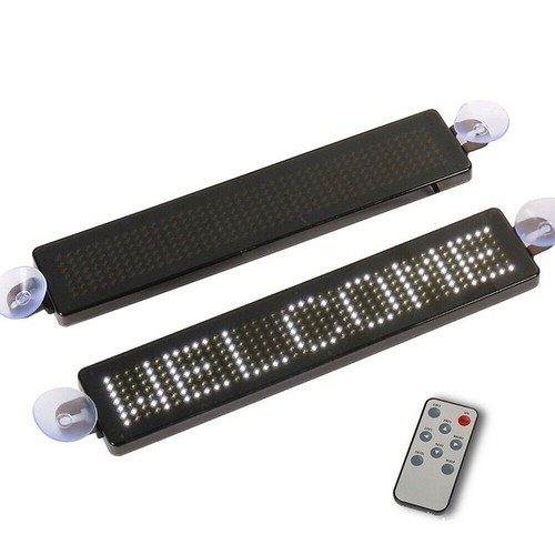 9" Car LED Programmable Showcase Message Sign Scrolling Display Lighting Board - Picture 6 of 14