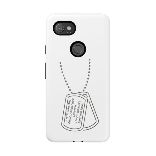 Bucky Barnes Dog tag tough phone case - 第 247/261 張圖片