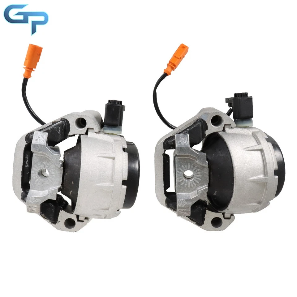 For Audi A6 A7 Quattro 2012-2018 3.0L/2.0L Left + Right Engine Motor Mount Set - Image 2 of 4