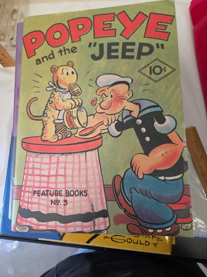US Comics Popeye Platinum Age (1897-1937) Era Comics, Graphic