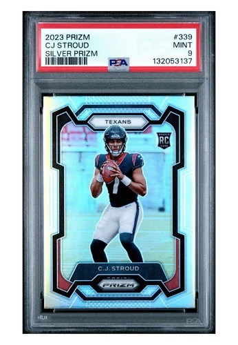 2023 Prizm Silver CJ Stroud PSA 9 Rookie RC