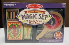 Melissa and Doug Deluxe Wooden Magic Kit - New