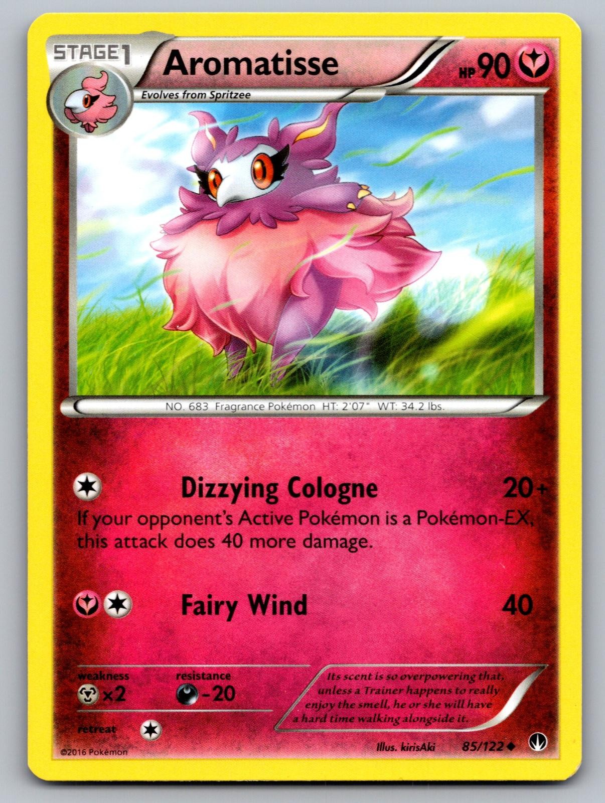 Aromatisse 85/122 Uncommon BREAKpoint Pokemon Lightly Played