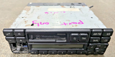 Mercedes Benz Becker AM/FM Cassette Stereo BE1492 0038205986