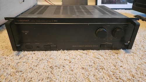 Lineartech L-450 Stereo Power Amplifier For Parts Not Working 700w S1