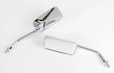 Emgo EL Chico Cruiser Mirror - 2in. H x 4 3/4in. W, 10mm Thread 20-42474