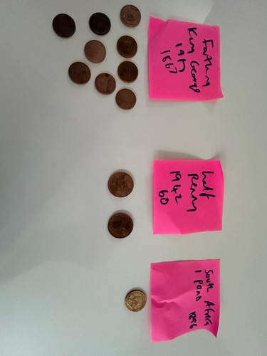 Mix of old coins joblot - Imagen 7 de 12