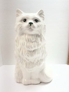 The Paragon Ceramic Cat Toilet Brush Holder