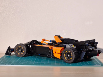 Realistische Formel E Felgen McLaren 42169 kompatibel Lego Technic Speichen 4 Stück