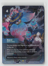Bard - Mercurial (Overnumbered) Riftbound Spiritforged 228/221 Foil Showcase NM — live eBay listing