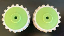 Tiny Love Baby Walker Lot of 2   BACK Wheels   Replacement Part