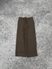 Vintage 70s Wool Military Pants Size 32x33