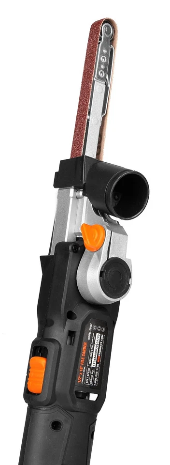 Lixadeira de arquivos WEN 20437 20V detalhe sem fio – velocidade variável com bateria e carregador - Imagem 3 de 4