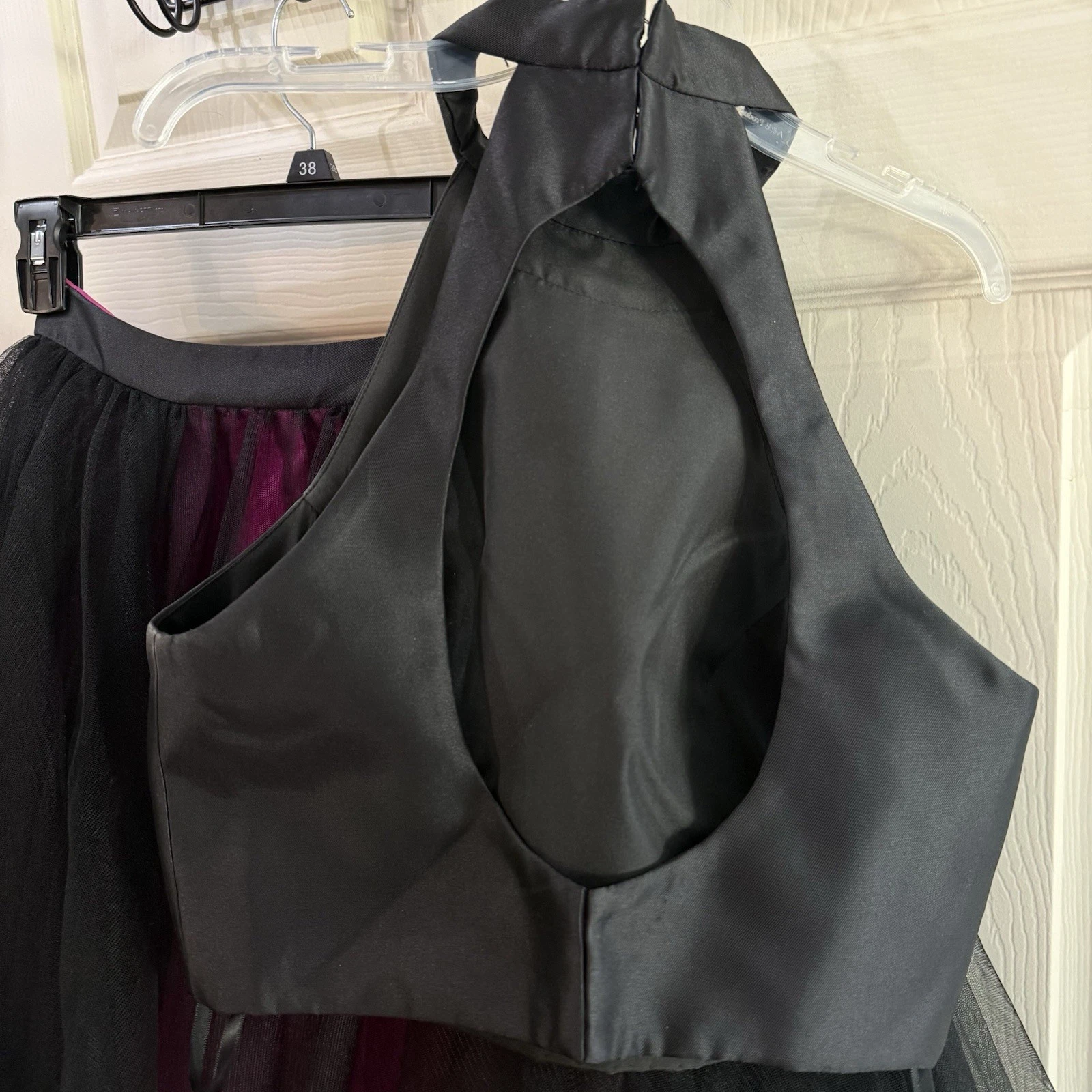 UNDERCOVER Abito da ballo taglia 4 Fairy Grunge Whimsigoth 2 pezzi gonna intera reggicalze top