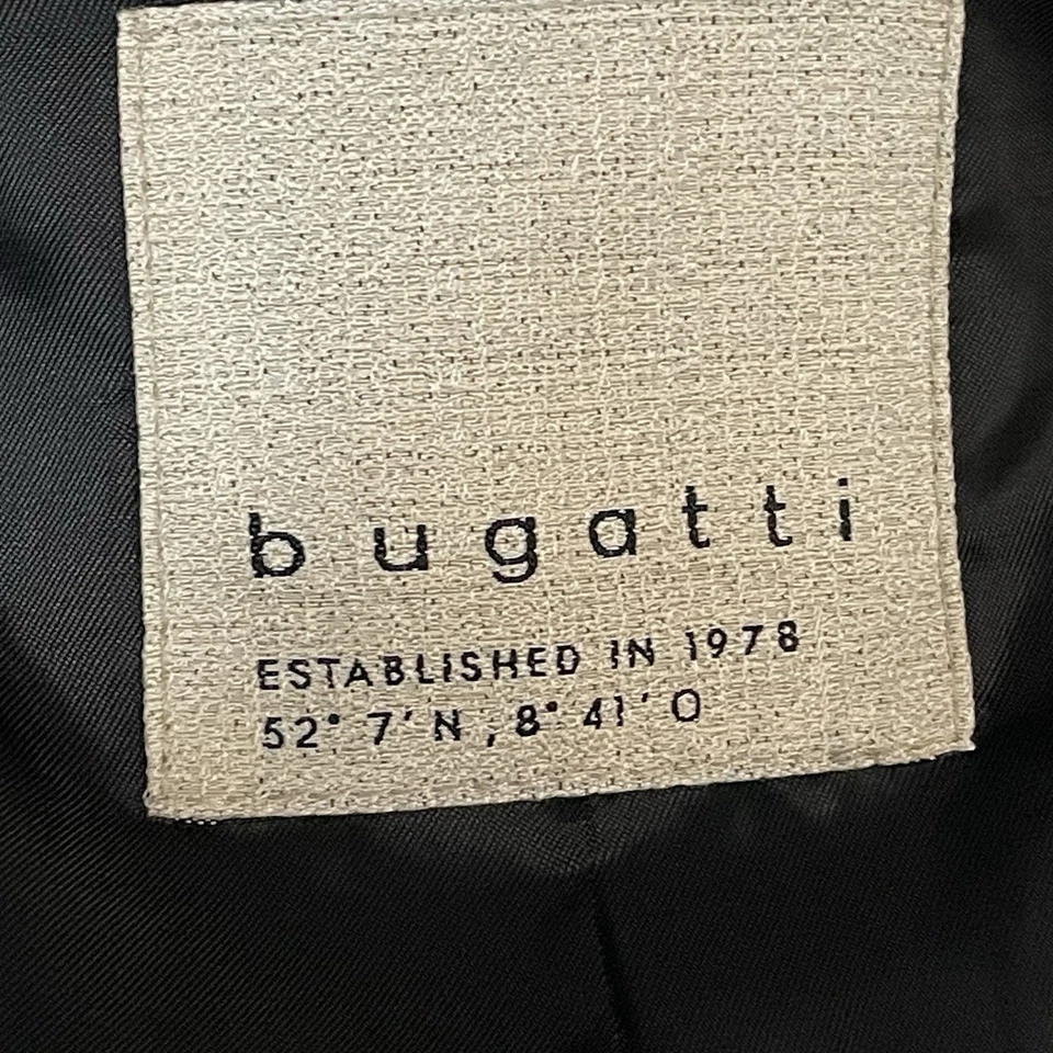 Bugatti Grey Cotton Wool Blend Buttoned Inner Pockets Jacket Size 48 US Large L - Image 3 of 4