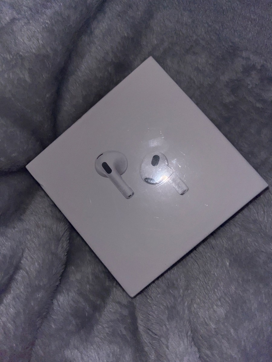 Apple AirPods 4 (ANC) White Bluetooth In-Ear Earbuds Built-In Mic