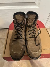Red Wing Moc Toe Boots- Size 9 