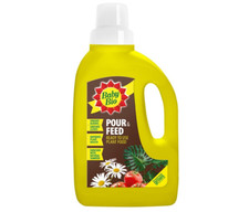 Baby Bio Pour & Feed Liquid Plant Food, 1L - Ready to Use Houseplant food UK 7.50 per litre